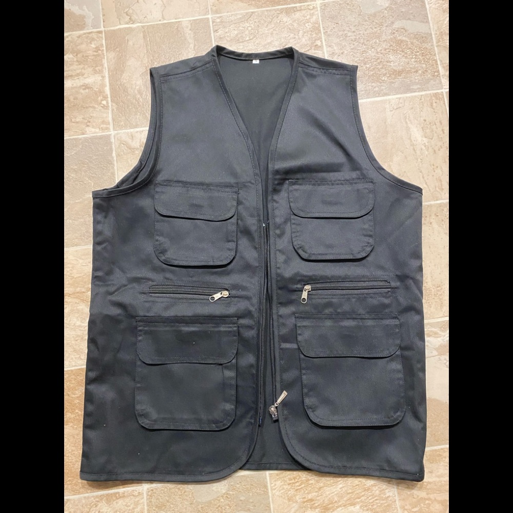 Black vest